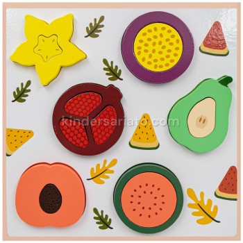 Encajable alto relieve - Frutas