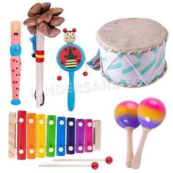 Kit musical D (6 piezas)