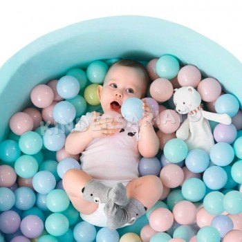 Paquete 100 pelotas - colores pasteles 5 cm diámetro 2