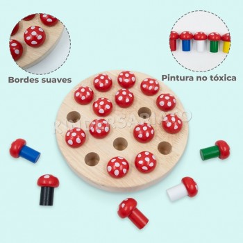 Memory chess -  modelo hongo 2