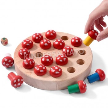 Memory chess -  modelo hongo