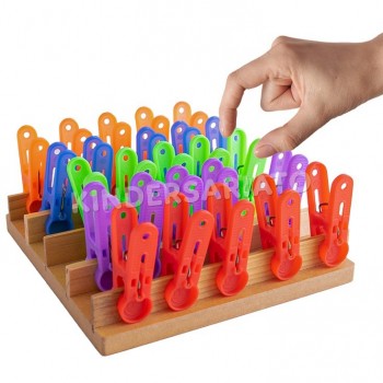 Pinza color - juego de pinzas varios espesores