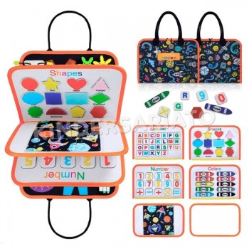 Maleta Montessori 7 en 1 - Busy board