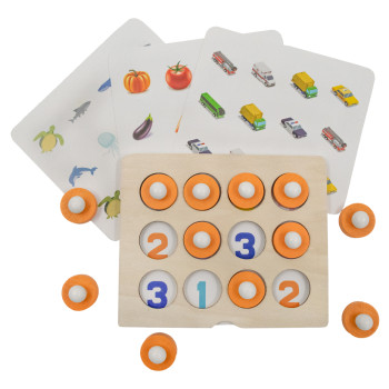 Juego de memoria - 4 cartillas