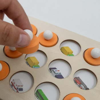 Juego de memoria - 4 cartillas 2