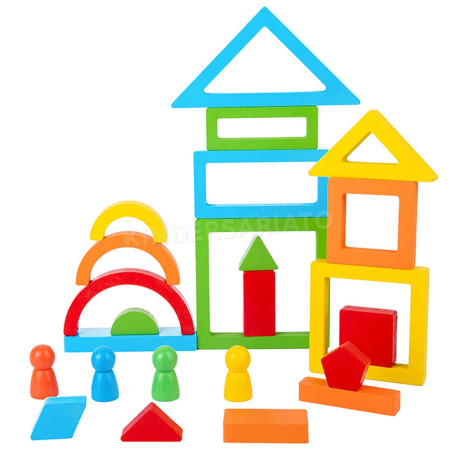 Montessori Bloques Geométricos - 16 tarjetas