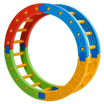 Montessori Arco de escalada - Rueda de equilibrio
