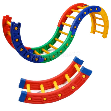 Montessori Arco de escalada - Rueda de equilibrio