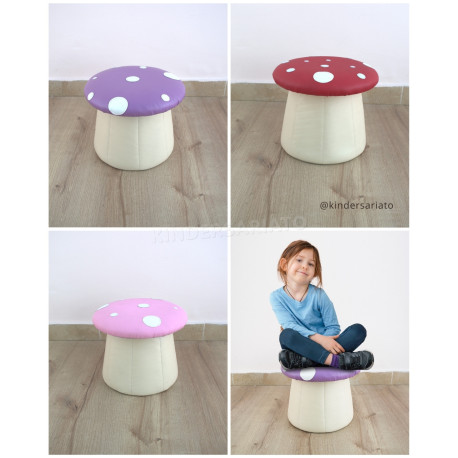 Pouffe de Honguito - Asiento acolchado