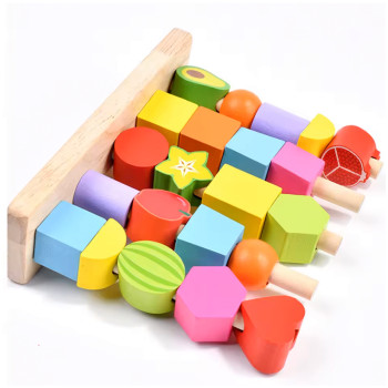 Columnas de Cuentas y Enhebrado Montessori 2
