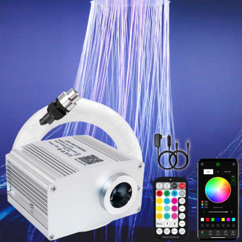 Cortina 200 fibras luces de Techo de Fibra Óptica – con base