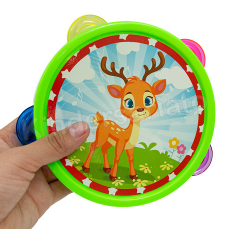 Pandereta plástica - varios modelos