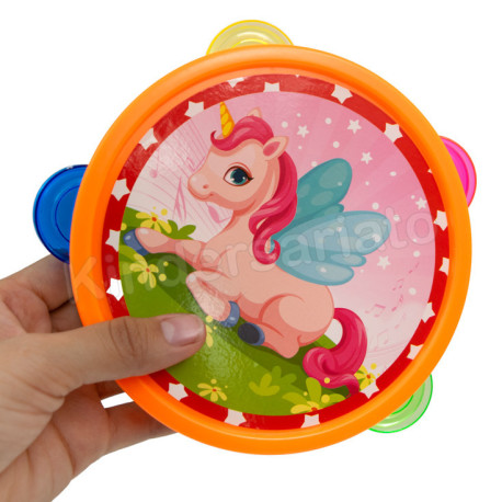 Pandereta plástica - varios modelos