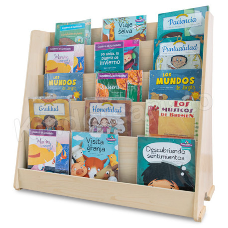 Librero de 5 niveles - Madera