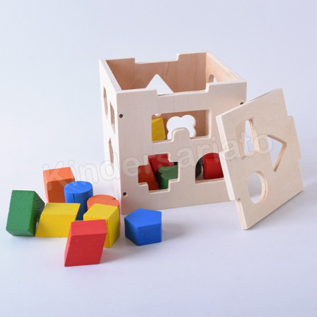 Alcancía cubo de 15 formas (Fifteen Holes)