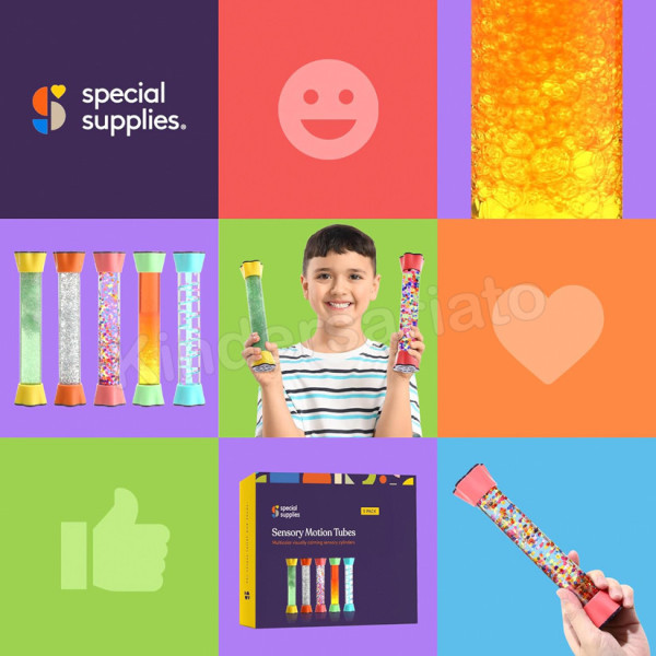 Tubos sensoriales calmantes - Unidad