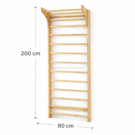 Escalera terapéutica infantil de madera | Desarrollo motor y terapia