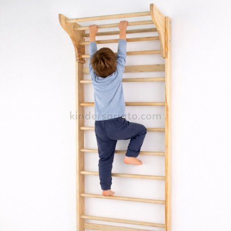 Escalera terapéutica infantil de madera | Desarrollo motor y terapia