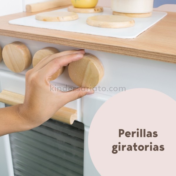 Cocina de madera "Deluxe" - 5 en 1