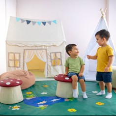 Pouffe de Honguito - Asiento acolchado 2