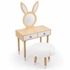 Tocador Infantil de Madera Conejito con Espejo | Kindersariato