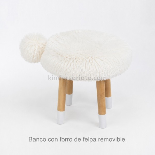 Tocador Infantil de Madera Conejito con Espejo | Kindersariato