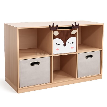 Organizador Infantil de Madera con Cestas | Kindersariato